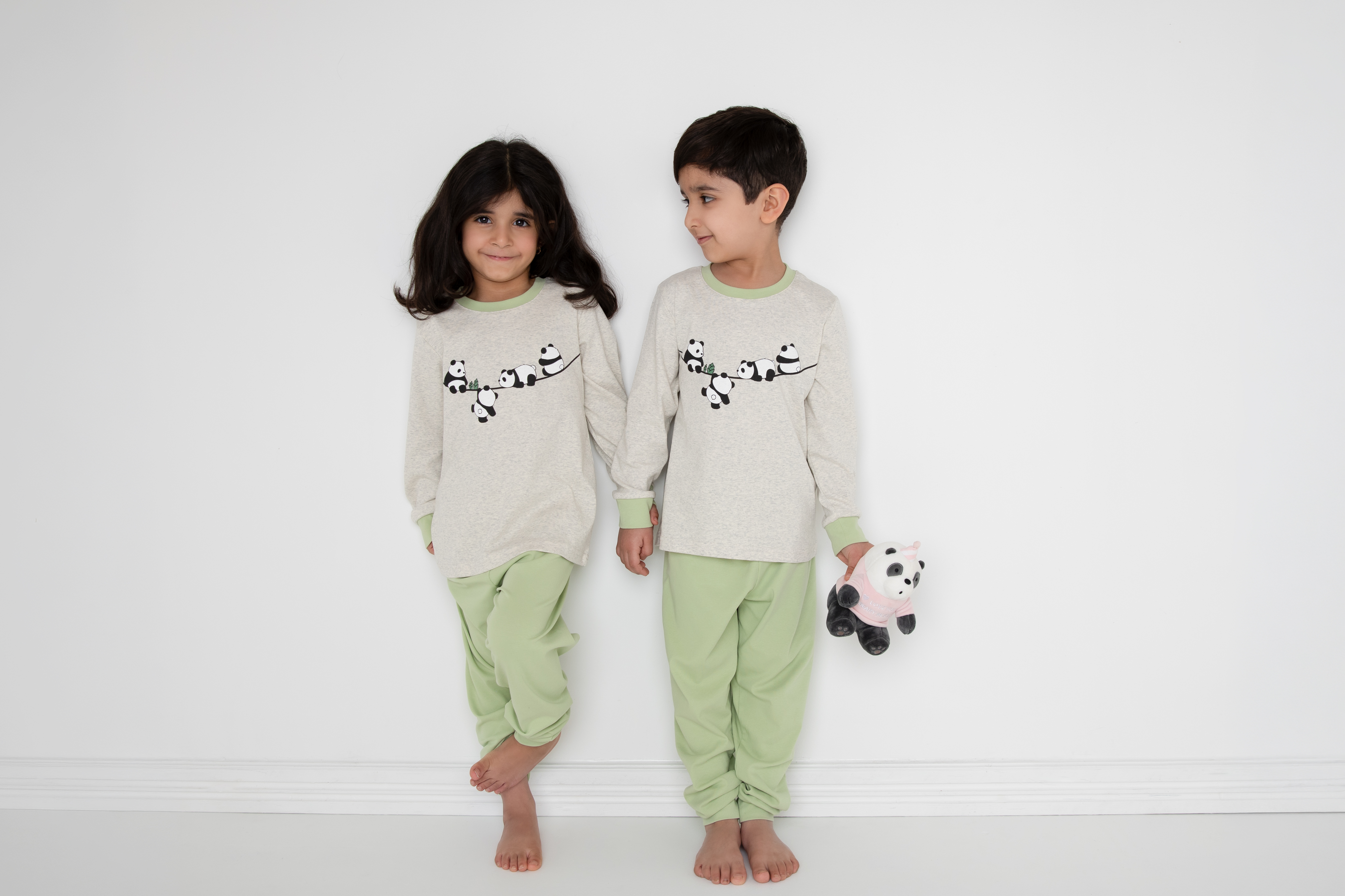 094A3723 Little Pandas Pajama - الصورة 1