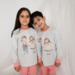 I am with my sister Pajama